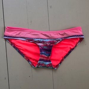 Colorful bikini bottom - moderate coverage